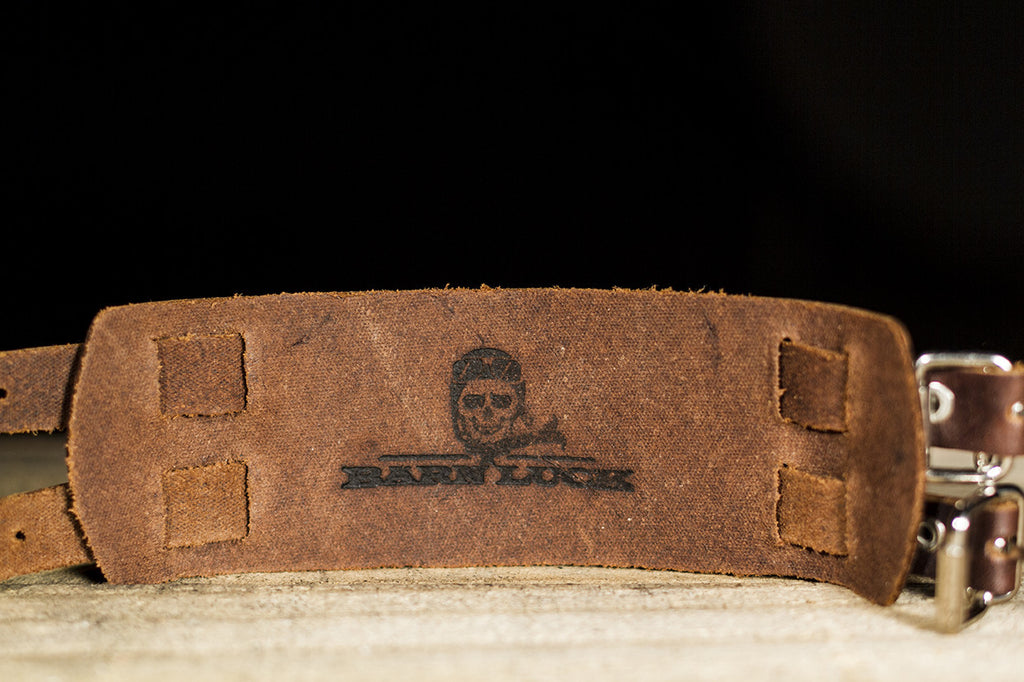 Double Strap Leather Bracelet