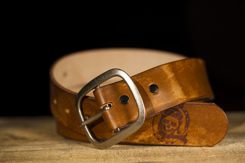 Distressed Brown Belt