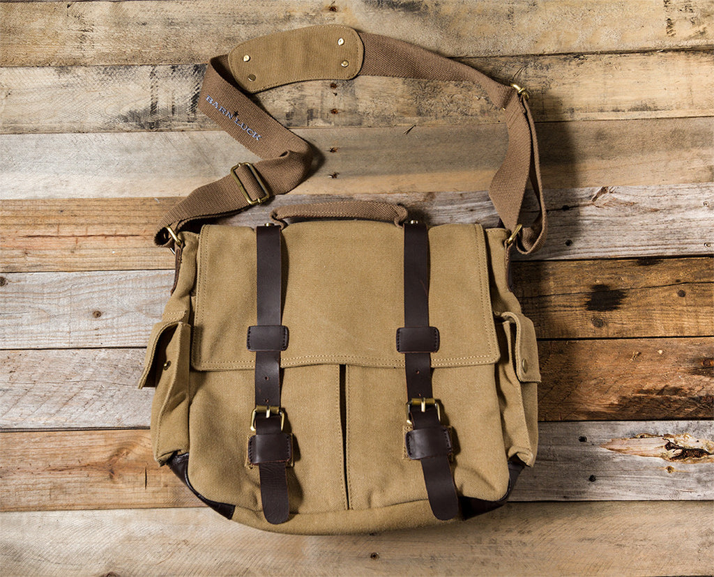 Canvas Messenger Bag