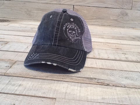 Distressed Trucker mesh hat