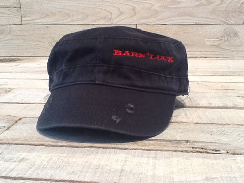 Distressed Hat - Black