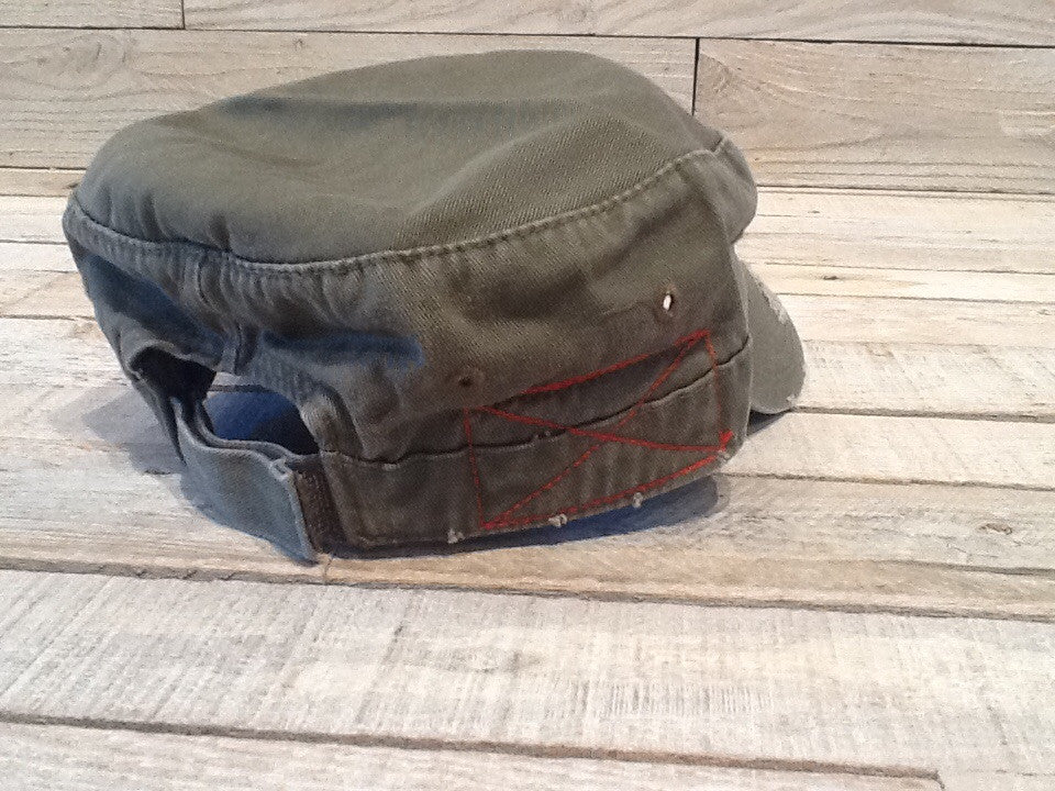 Distressed Hat - Woodland