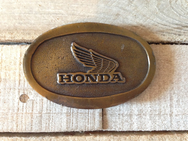 Winged Honda Belt Buckle