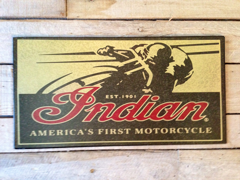 Indian Motorcycle Vintage Sign